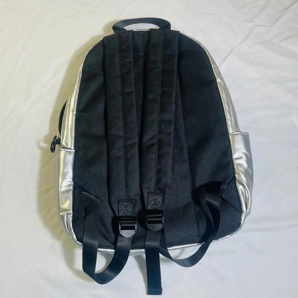 Youthforia  K-Beauty Swag Backpack - Silver Metallic